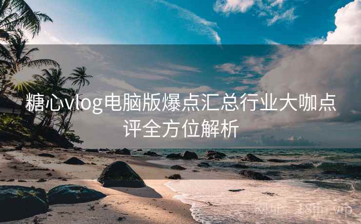 糖心vlog电脑版爆点汇总行业大咖点评全方位解析