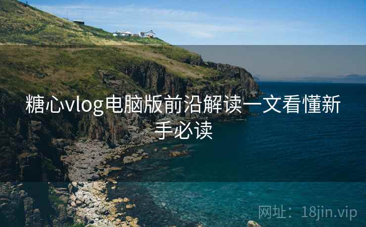 糖心vlog电脑版前沿解读一文看懂新手必读